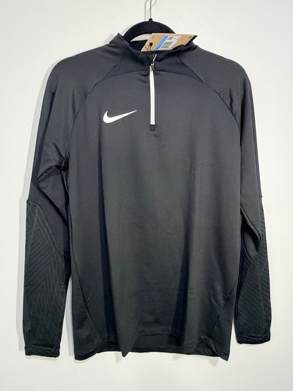 NWT Nike Dri-FIT Strike Drill Top Mens Med 1/4 Zip Black